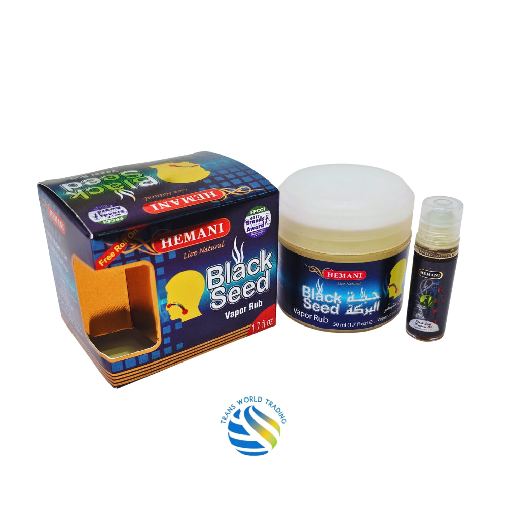 Hemani Black Seed Vapor Rub Balm