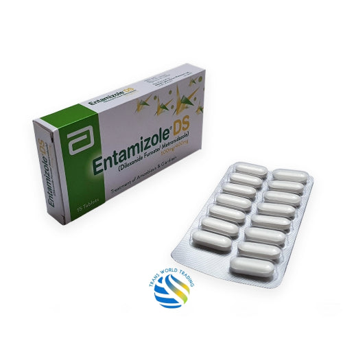 Entamizole DS (Diloxanide Furoate/ Metronidazole) by Abbott