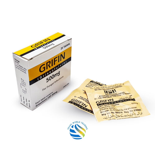 GRIFIN (Griseofulvin) TAbs 500mg