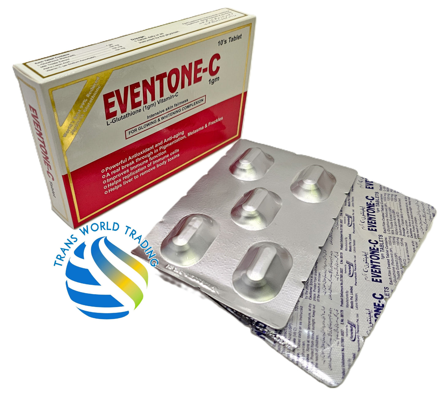 EVENTONE - C Tabs (L-Glutathione, Vit. C)