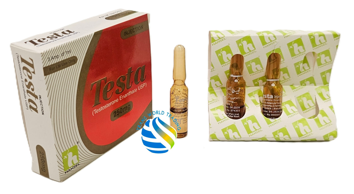 Testa Inj. 250mg (Testosterone Enanthate)