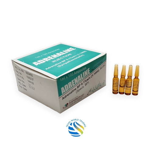 ADRENALINE INJECTION 1ml (Sympathomimetic)