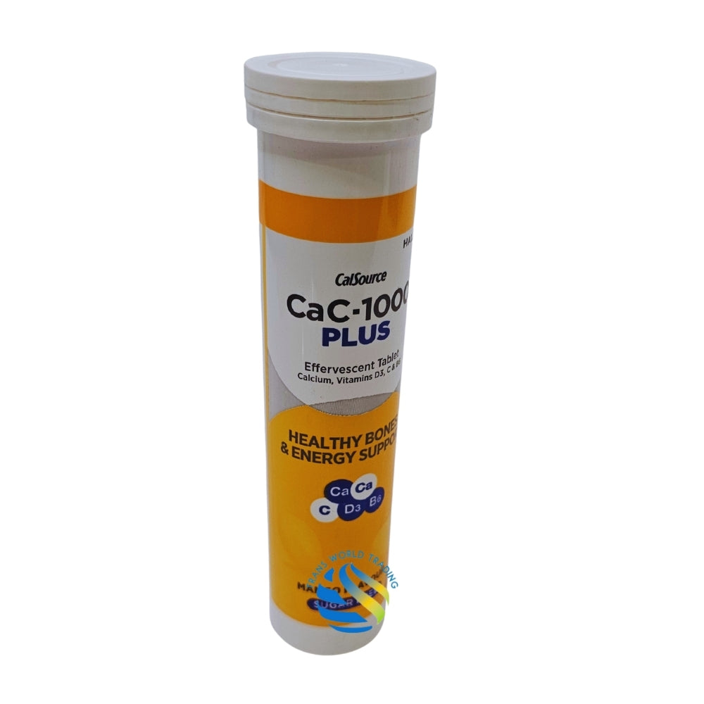 CaC-1000 PLUS Effervescent Tablet (Calcium+Vitamins D3+C+B6)