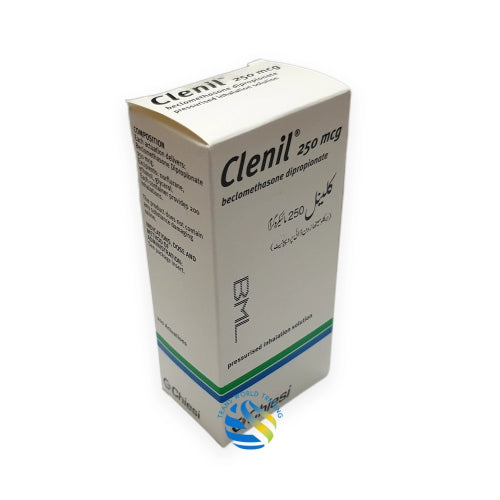 Clenil 250 mcg Beclomethasone Dipropionate (EP)