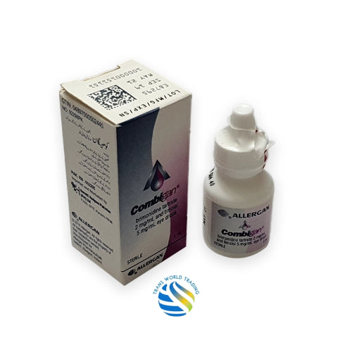 Combigan (brimonidine tartrate 2 mg/mL and timolol 5 mg/mL) Eye drops  by Allergan