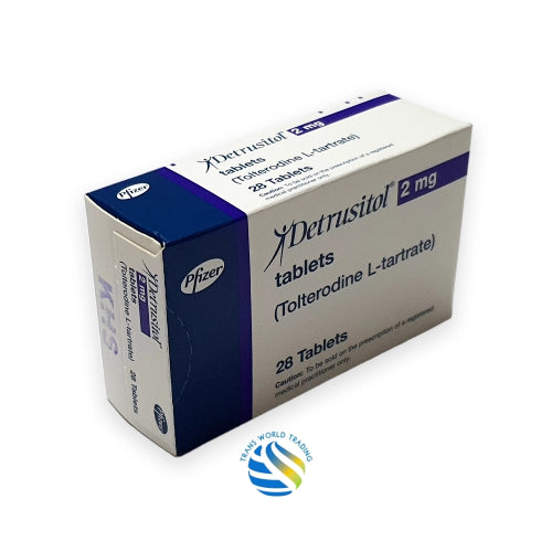 DETRUSITOL TABS (Tolterodine L-Tartrate) 2mg by Pfizer