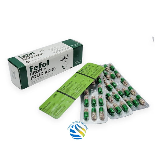 FEFOL SPANSULE CAPS (Iron+Folic Acid)