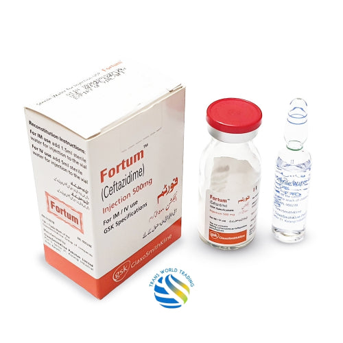 Fortum Injection 1grm & 500mg (Ceftazidime)