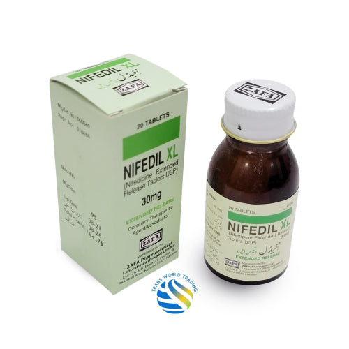 NIFEDIL XL 30mg TABS (Nifedipine) by ZAFA