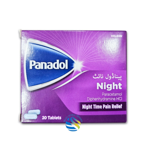 PANADOL NIGHT TABS (Paracetamol Diphenhydramine HCI)
