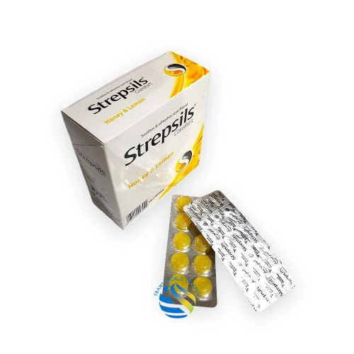 Strepsils Lozenges Honey & Lemon Flavour