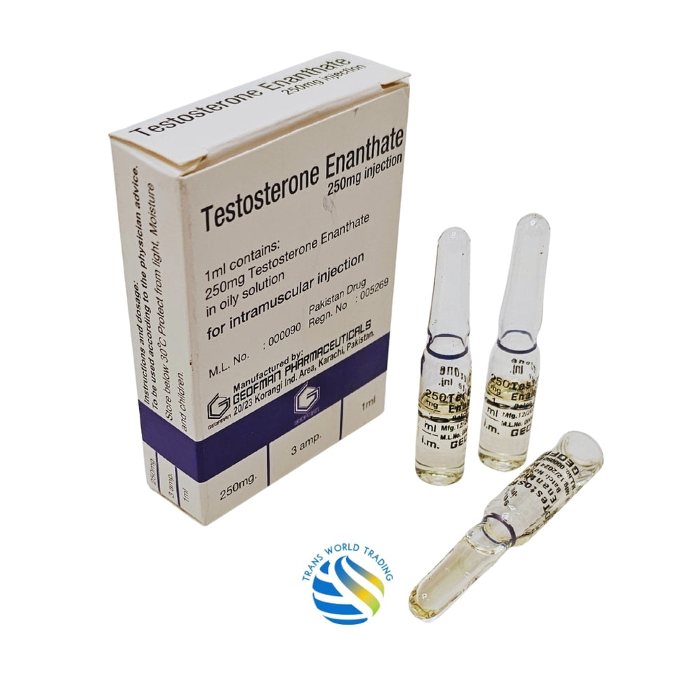 Testosterone Enanthate (intramuscular injection) – Trans World Trading