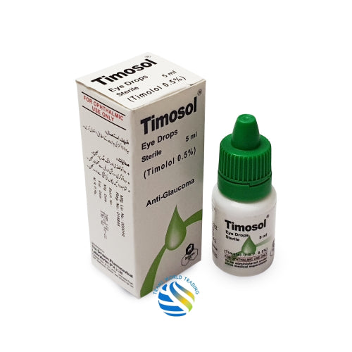TIMOSOL EYE DROPS 0.5% (Timolol)