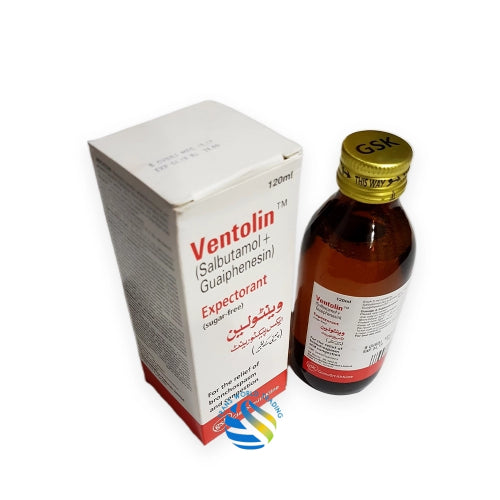 Ventolin  Expectorant (Salbutamol + Guaiphenesin) (sugar-free)