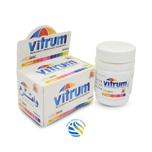 VITRUM TABS (Multivitamins + Multiminerals) by SEARLE