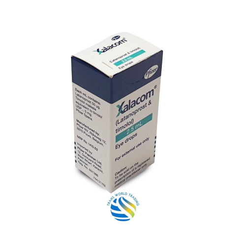 XALACOM EYE DROPS (Latanoprost & timolol)