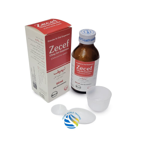Zecef Suspension (Cefuroxime axetil)