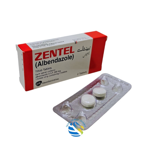 Zentel Tabs & Suspension GSK (Albendazole)